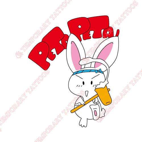 Rabbit Customize Temporary Tattoos Stickers NO.8904